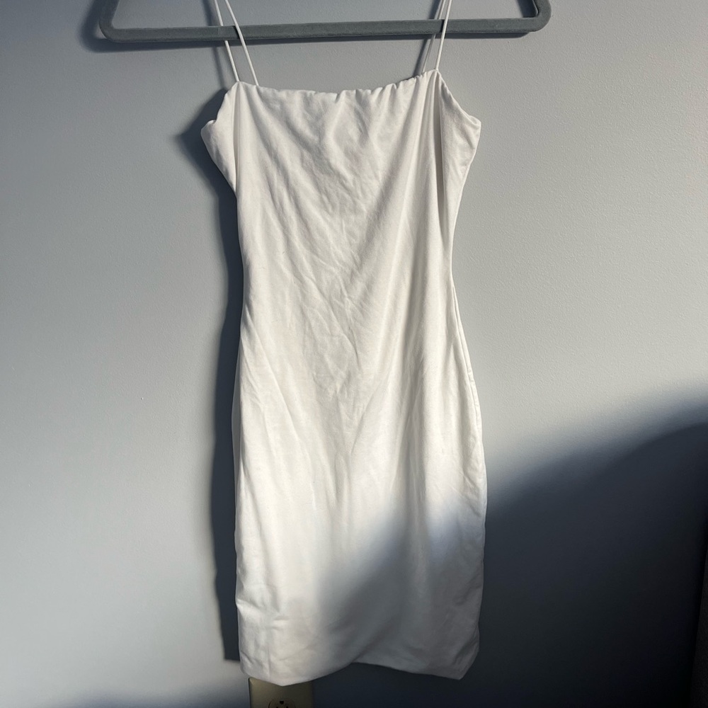 White Slip Dress